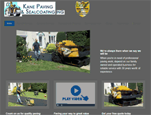 Tablet Screenshot of kanepaving.com